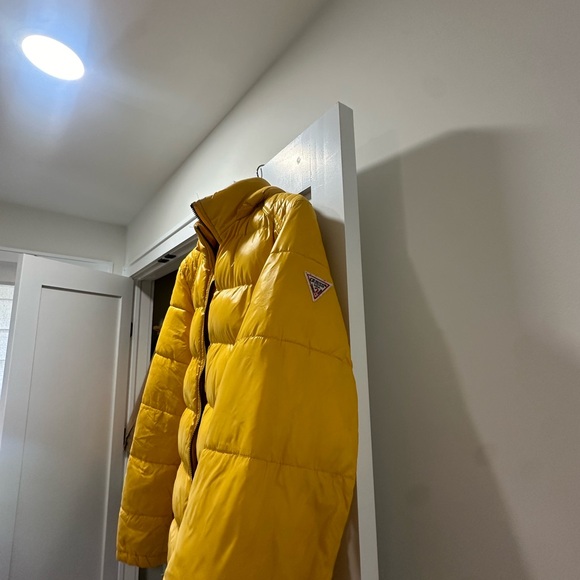 Yellow Puffer Jacket - Picture 2 of 3